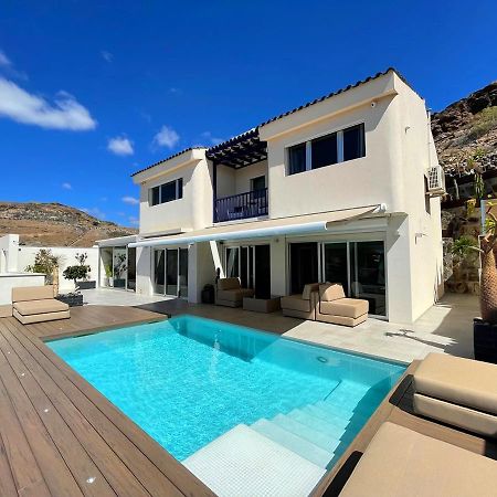 Luxury Villa Morelli With Seaview & Heated Pool Maspalomas  Exterior foto