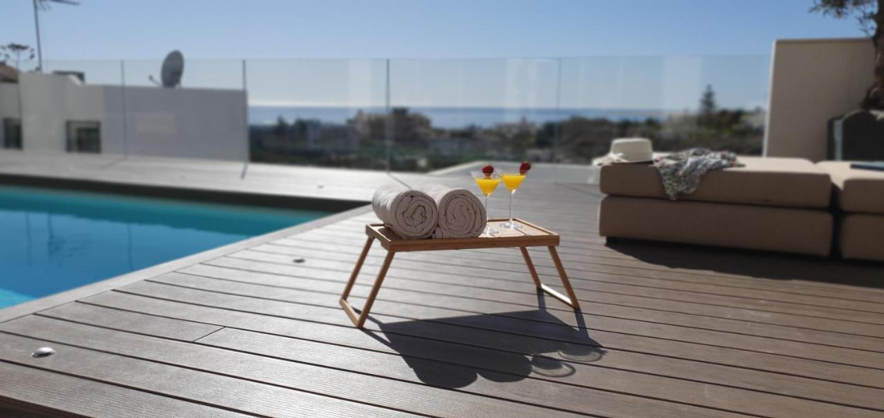 Luxury Villa Morelli With Seaview & Heated Pool Maspalomas  Exterior foto