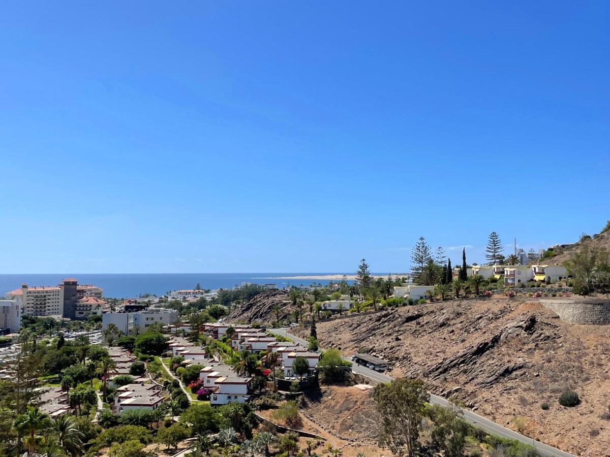 Luxury Villa Morelli With Seaview & Heated Pool Maspalomas  Exterior foto