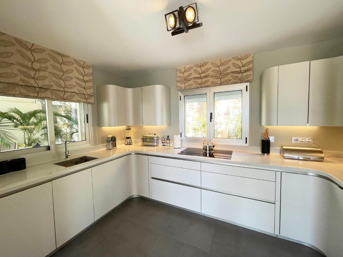 Luxury Villa Morelli With Seaview & Heated Pool Maspalomas  Exterior foto