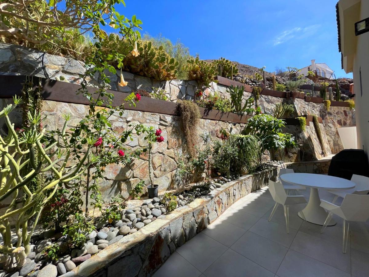 Luxury Villa Morelli With Seaview & Heated Pool Maspalomas  Exterior foto
